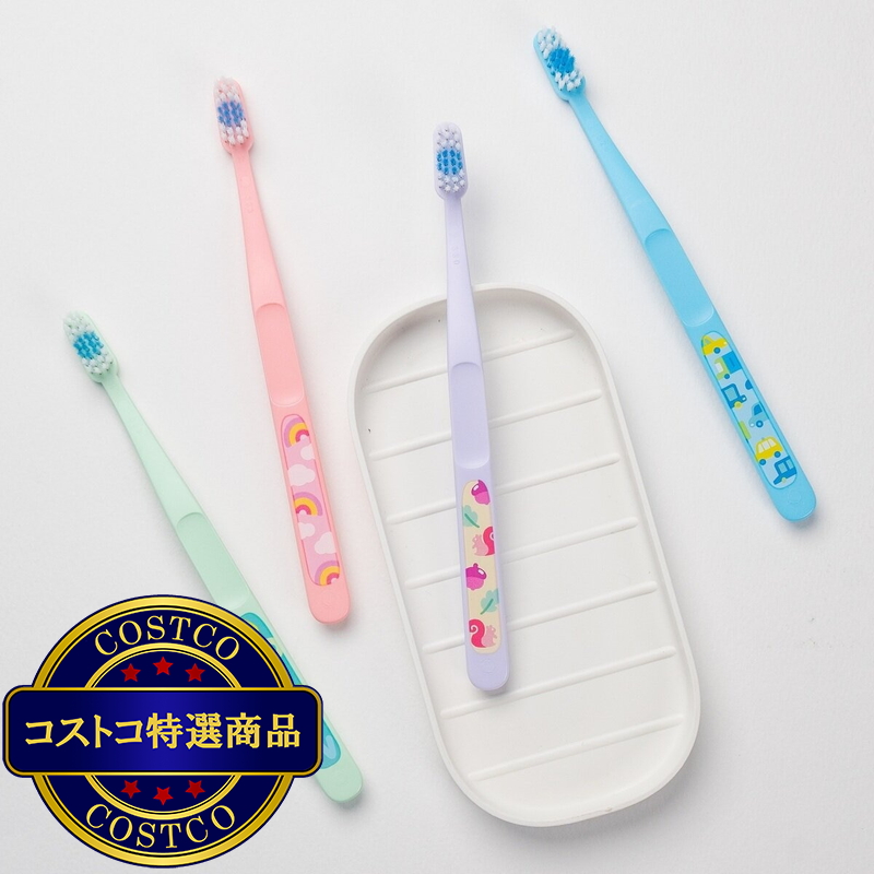 (コストコ) ジョーダン バディ 子供歯ブラシ 1〜4歳 12本 - 画像 (3)