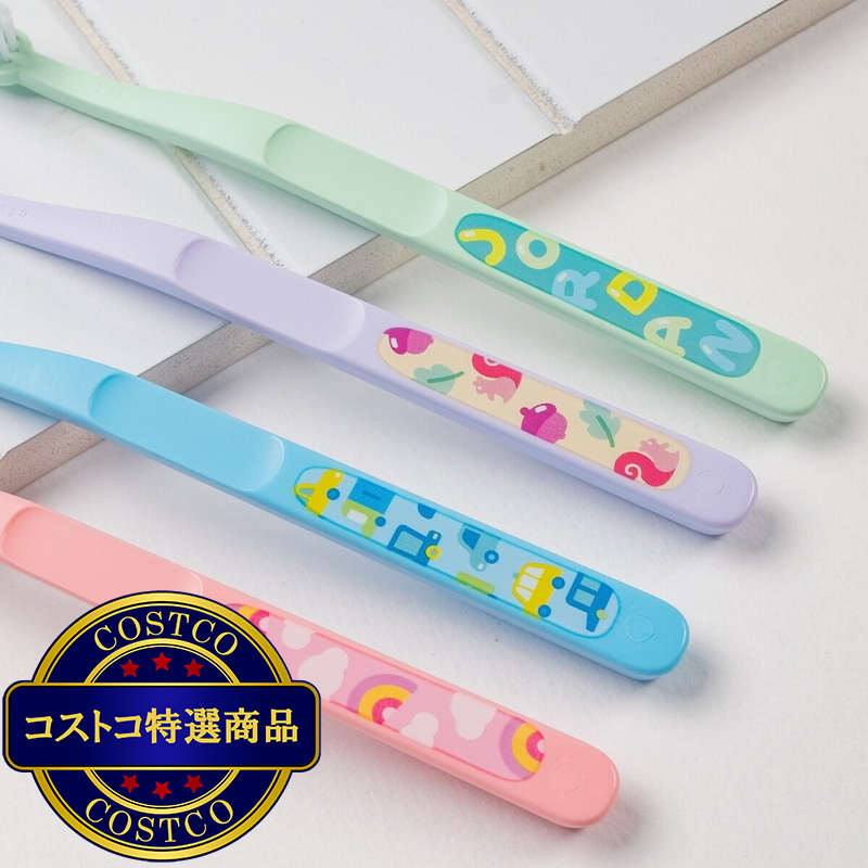 (コストコ) ジョーダン バディ 子供歯ブラシ 1〜4歳 12本 - 画像 (4)