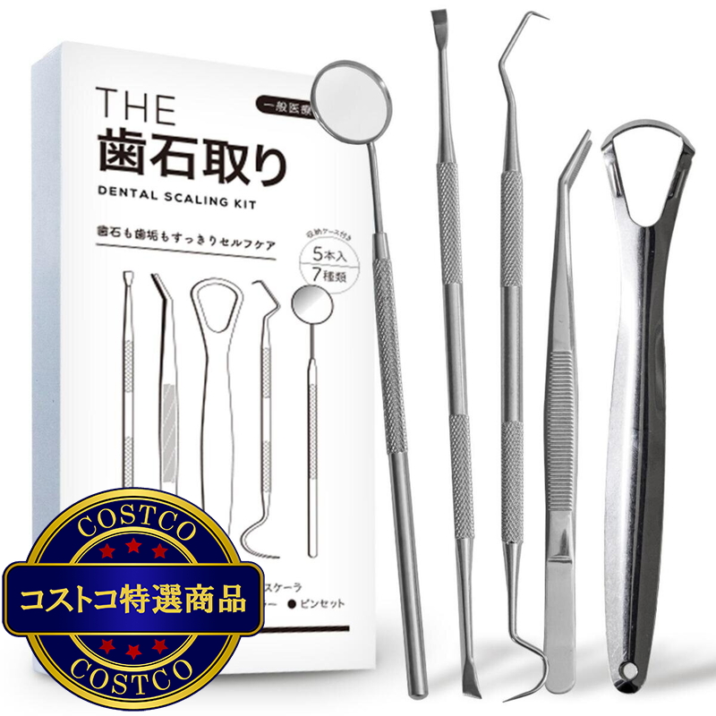 (コストコ) THE歯石取りデンタルツール 5点セット