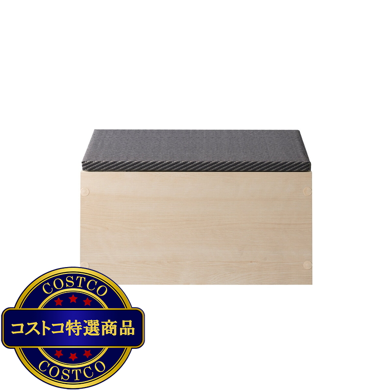 (コストコ) ゼンキューブ 畳ボックス ホワイト x ダークグレー ZCM-3060BX-WH-DG - 画像 (2)