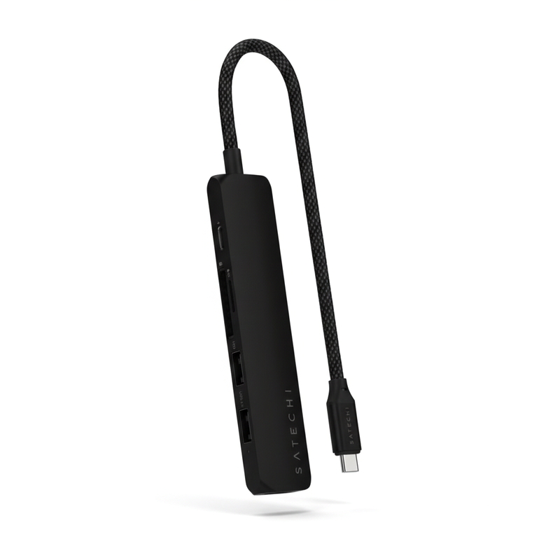 (コストコ) Satechi 6-in1 USB-C スリムマルチポートアダプター ブラック