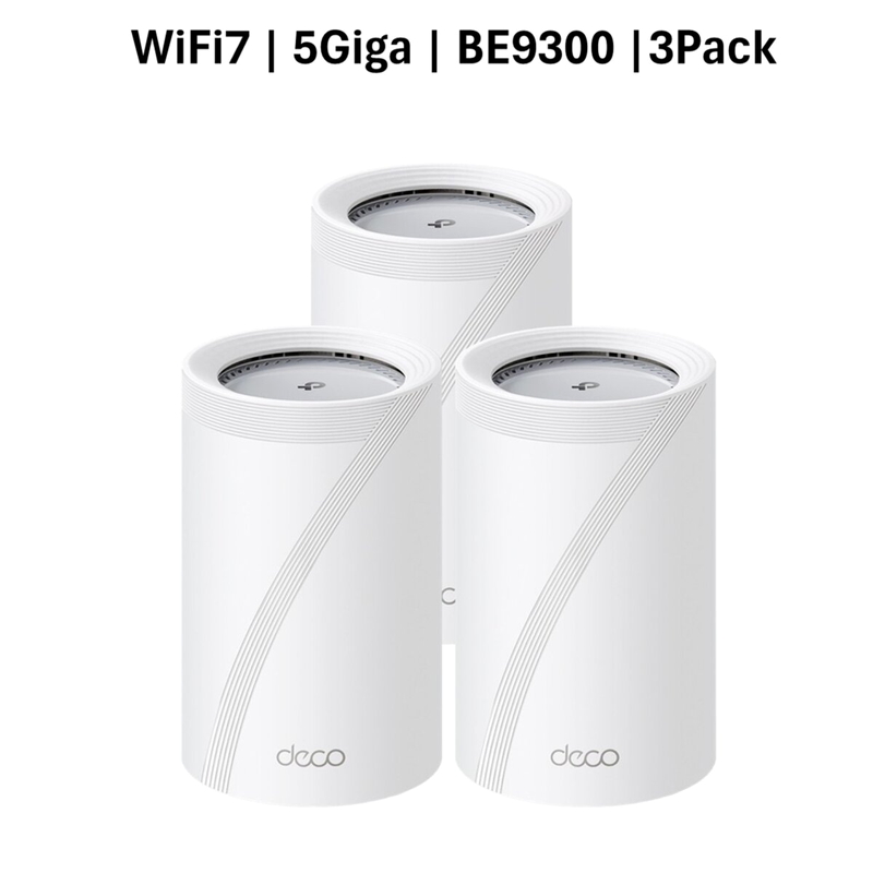 (コストコ) TP-Link Deco BE65 Pro 3Pack メッシュWiFi7 ルーター 5764＋2882＋688Mbps BE9300 320MHz トライバンド IPoE IPv6対応 3年保証
