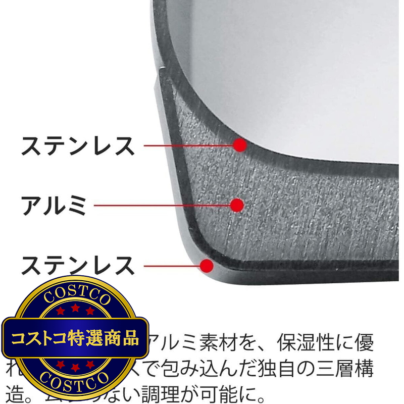 (コストコ) フィスラー サンフランシスコ シチューポット16cm(2.1L) - 画像 (3)