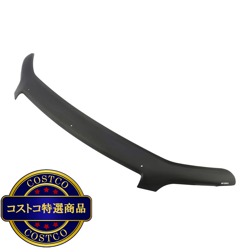 (コストコ) airplex トヨタ 150プラド ランドクルーザー プラド 150系 前期 バグガード マットブラック - 画像 (2)