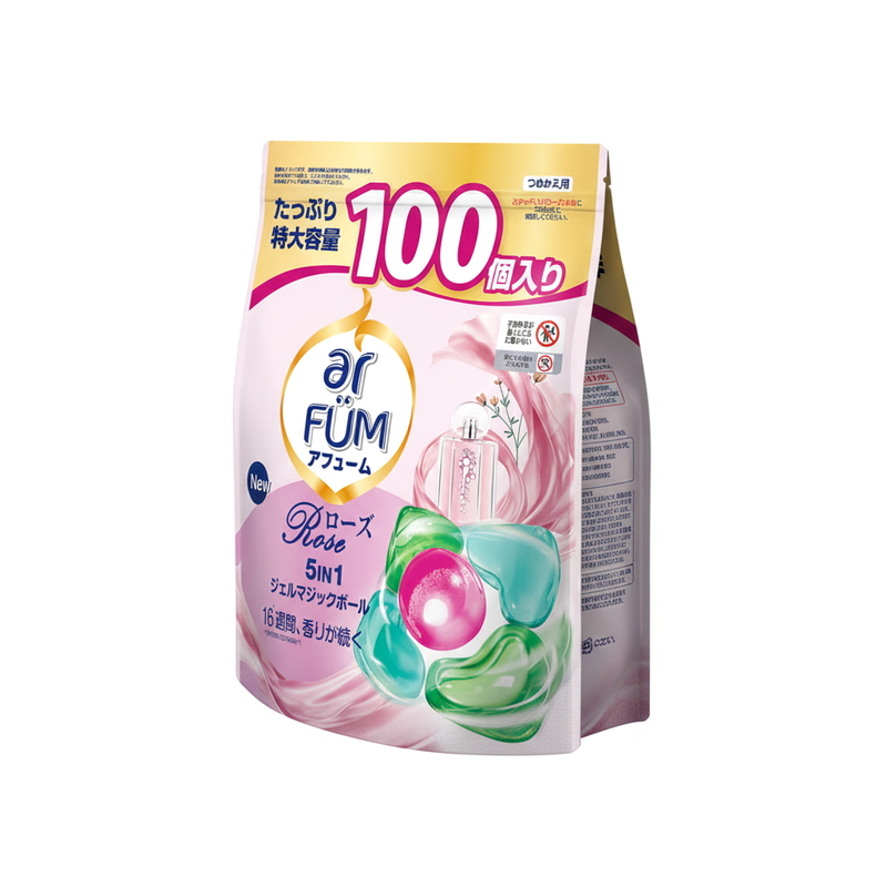 (コストコ) arFUM アフューム ローズ ジェルマジックボール 衣料用洗濯洗剤 100個入り