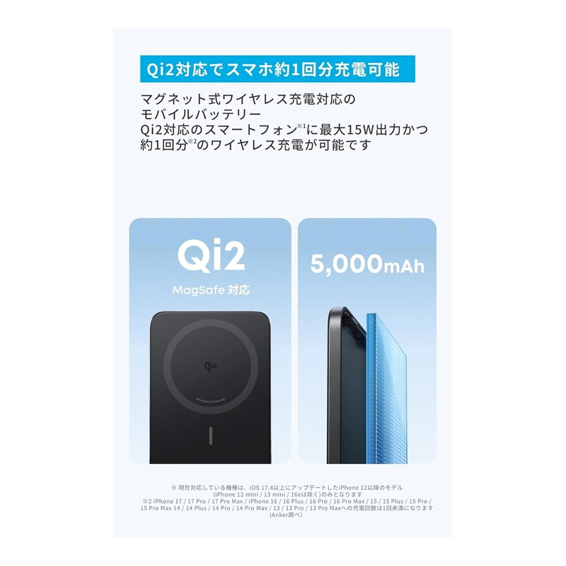 (コストコ) Anker(アンカー)Nano Power Bank 2パックB1665N11 - 画像 (3)