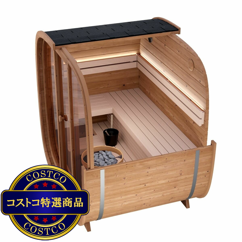 (コストコ) Saunature Dice Pocket アウトドアサウナキャビン - 画像 (2)
