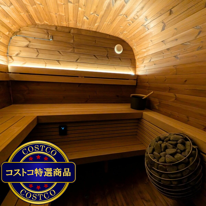 (コストコ) Saunature Dice Solo アウトドアサウナキャビン - 画像 (4)