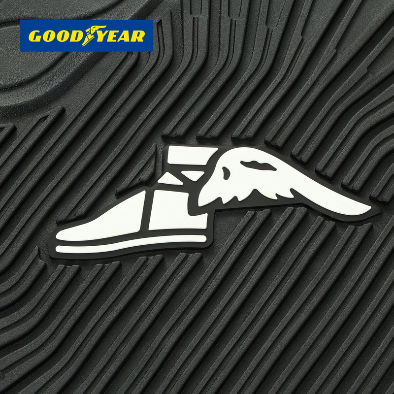 (コストコ) グッドイヤー 汎用 オールウェザー ラバーフロアマット GOODYEARロゴ入り 3枚セット - 画像 (3)