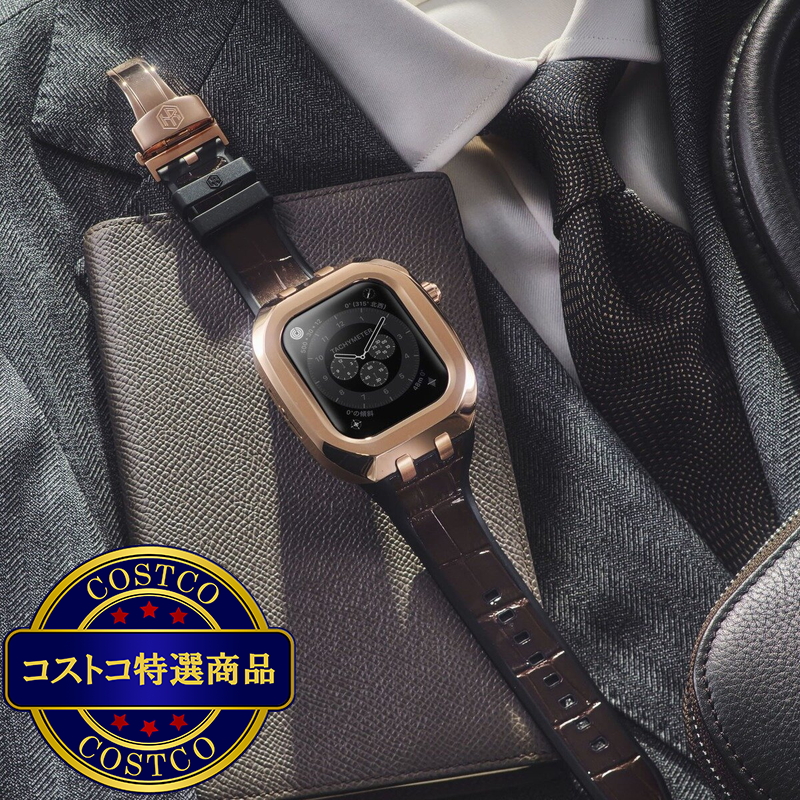 (コストコ) HUMBLE RICH Apple Watch ケース 11/10対応 46mm - 1046CL01ROYLBWR - 画像 (3)