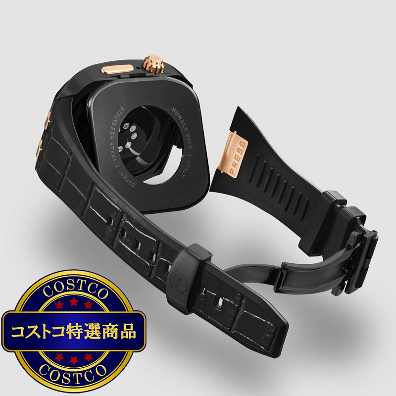 (コストコ) HUMBLE RICH Apple Watch ケース 11/10対応 46mm - 1046CL03BKYLBKK - 画像 (2)
