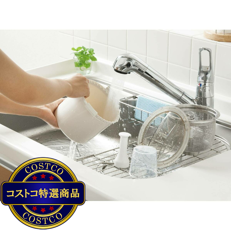 (コストコ) ツインバード コンパクト精米器 4合 MR-E520W - 画像 (3)