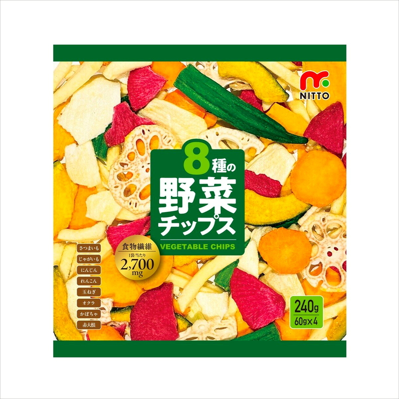 (コストコ) 8種の野菜チップス 240g - 画像 (2)