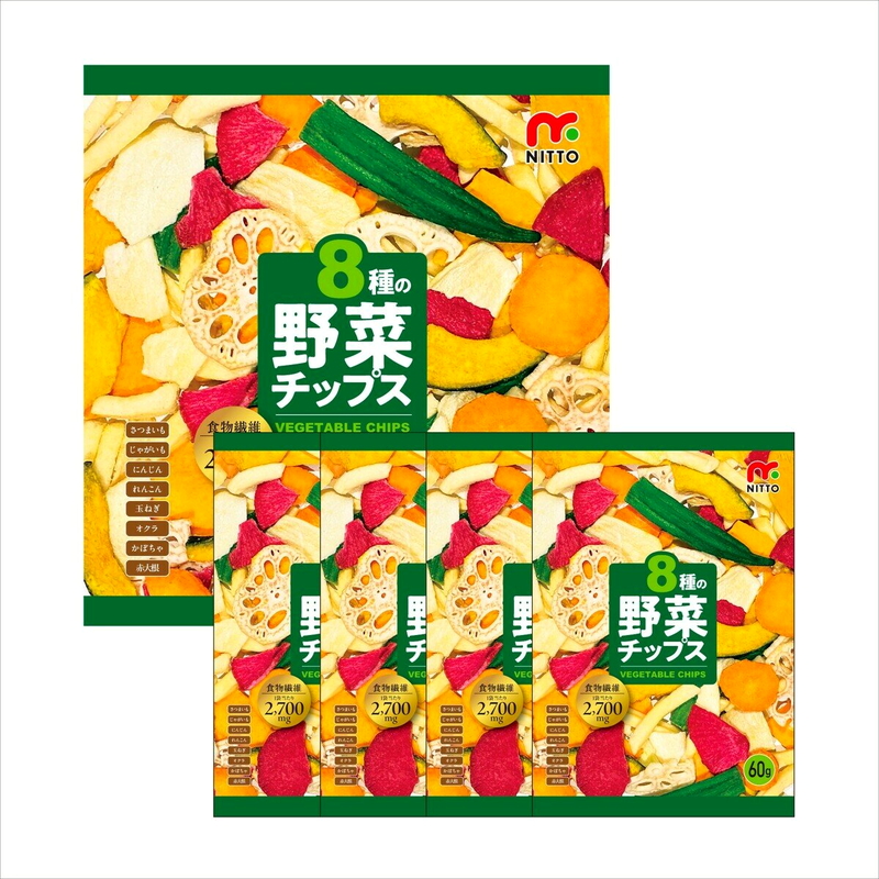 (コストコ) 8種の野菜チップス 240g - 画像 (4)