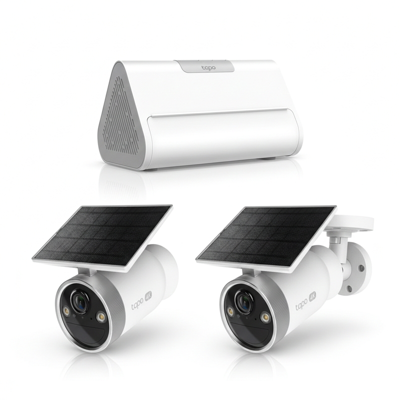 (コストコ) TP-Link Tapo スマートホームベース（H500）& 防犯カメラ(C465KIT 2個セット)