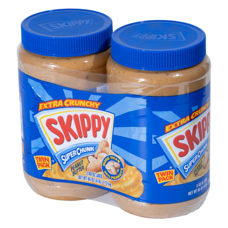 (コストコ) スキッピー ピーナッツバターチャンク 1.36kg x 2個 - 画像 (2)
