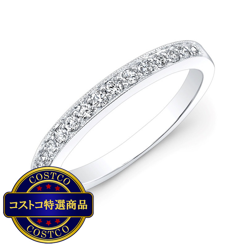 (コストコ) 18K ホワイトゴールド 0.23カラット ダイヤモンド リング - 画像 (2)