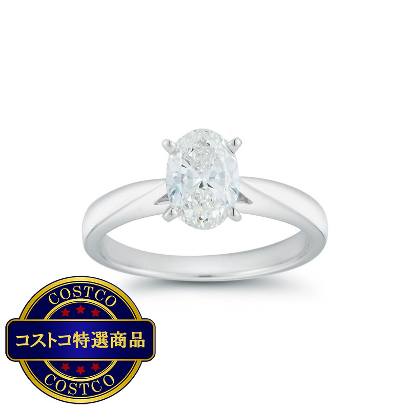 (コストコ) プラチナ 1.00カラット ダイヤモンド リング - 画像 (2)