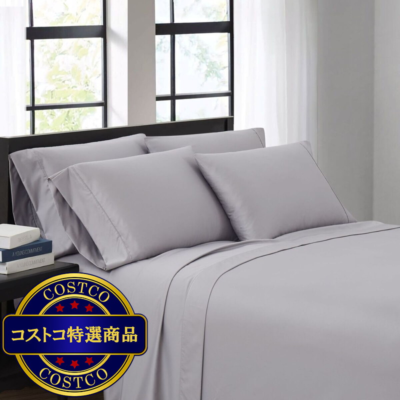 (コストコ) KS シーツセット 6点セット USクイーンサイズ - 画像 (2)