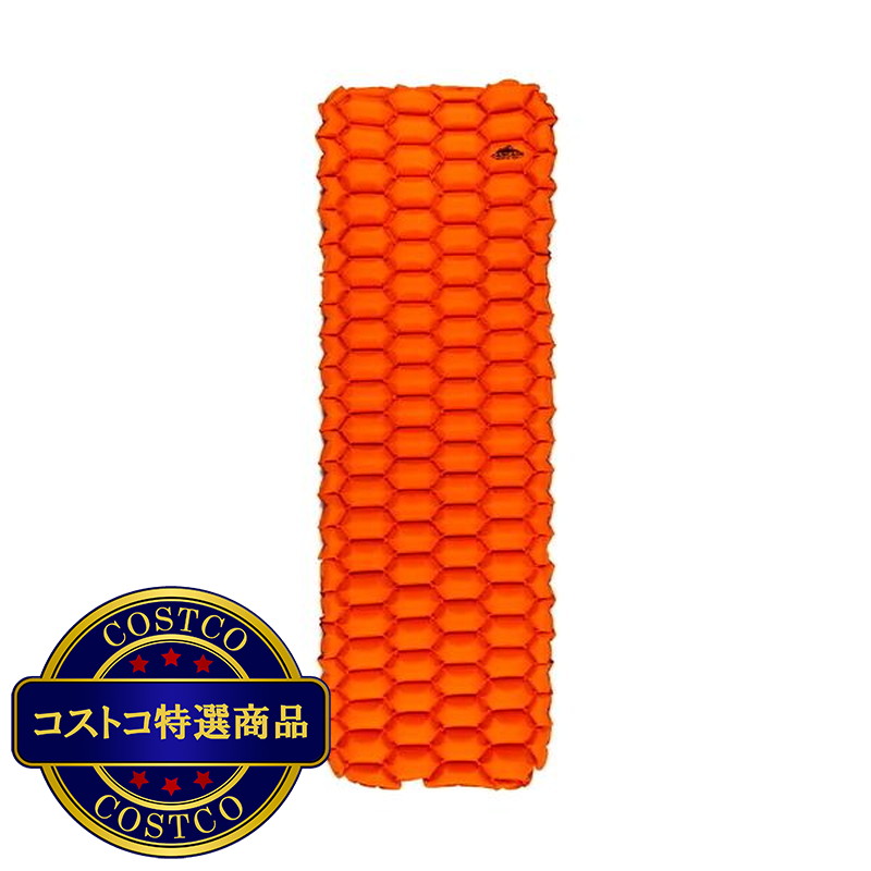 (コストコ) カスケードマウンテンテック インフレータブルスリープパッド インフレータブル枕付き