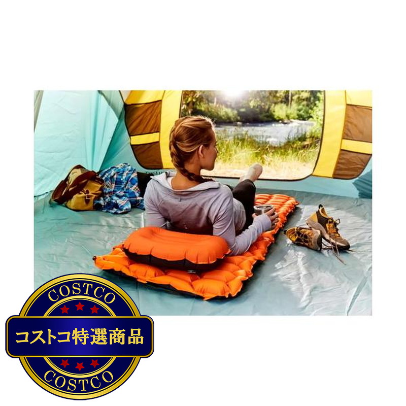 (コストコ) カスケードマウンテンテック インフレータブルスリープパッド インフレータブル枕付き - 画像 (4)