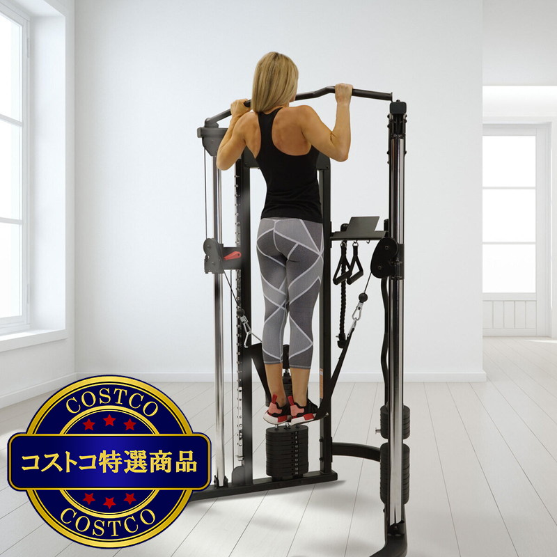 (コストコ) インスパイアフィットネス FTX ファンクショナルトレーナー/ベンチセット - 画像 (3)