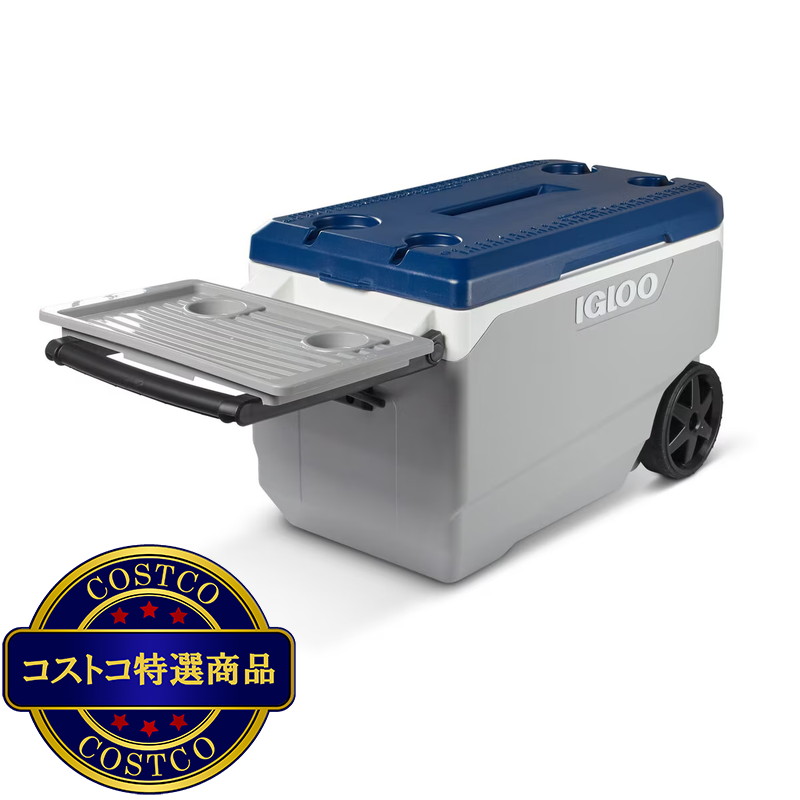 (コストコ) イグルー フリップ&トウ 90クォート (85L) クーラーボックス - 画像 (3)