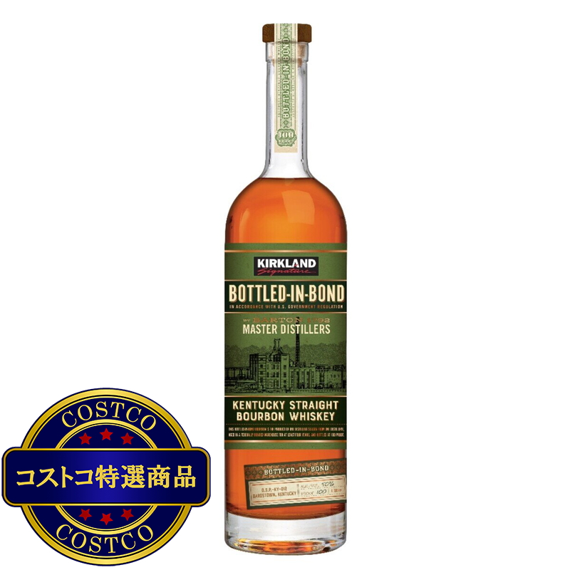 (コストコ) カークランド シグネチャー ケンタッキー ストレート バーボン ウイスキー ボトルド イン ボンド 1000 ml