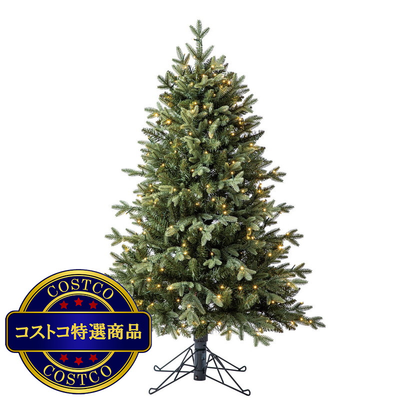 (コストコ) クリスマスツリー 電飾付き 約122cm
