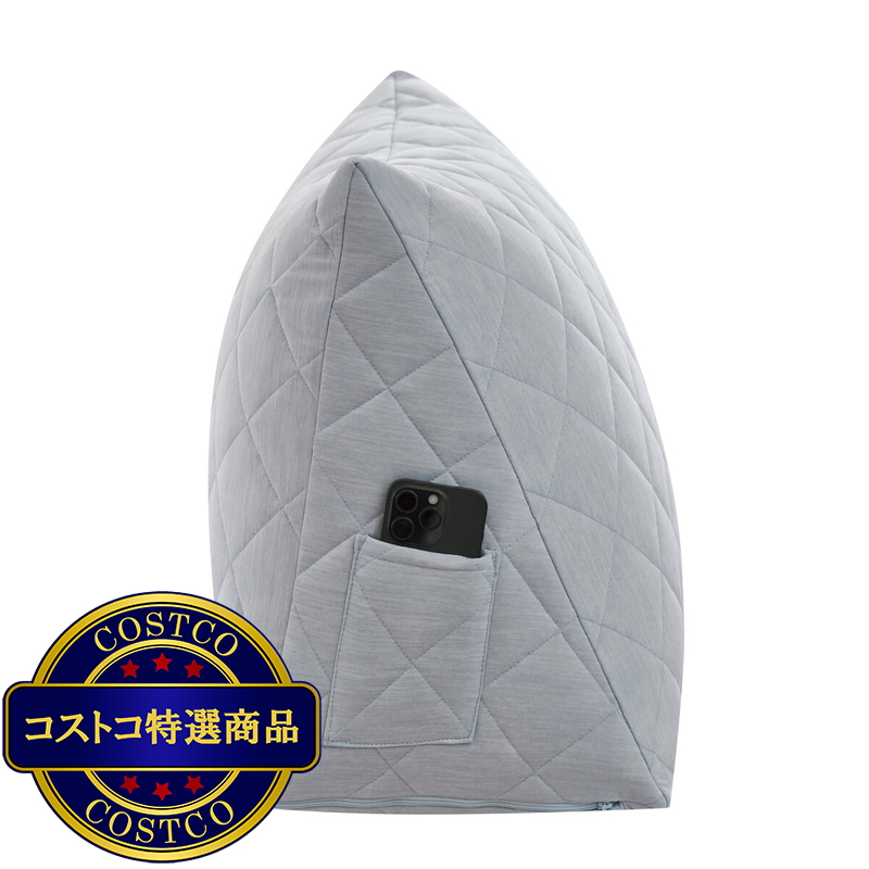 (コストコ) Arlee Home クーリング リラックスピロー ライトグレー - 画像 (2)