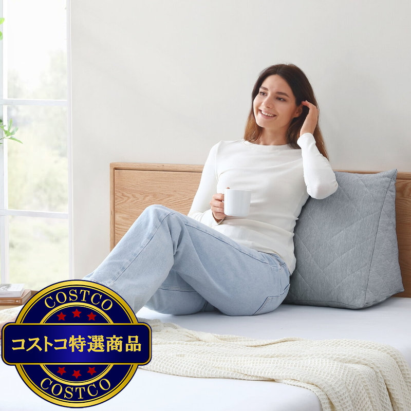 (コストコ) Arlee Home クーリング リラックスピロー ライトグレー - 画像 (3)