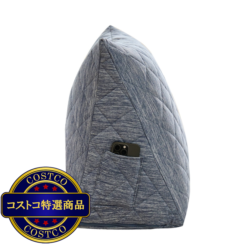 (コストコ) Arlee Home クーリング リラックスピロー ブルー - 画像 (2)