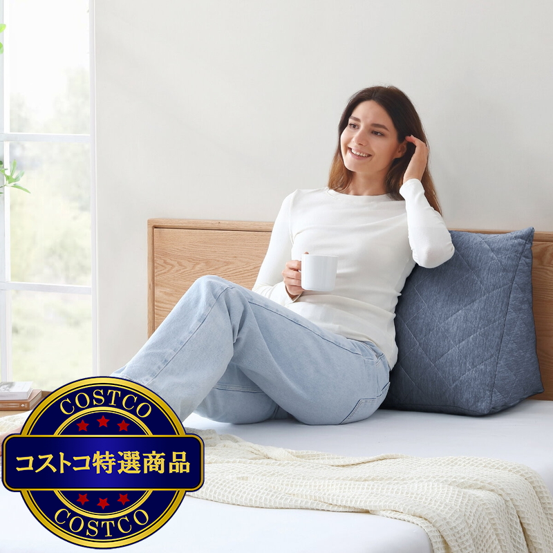 (コストコ) Arlee Home クーリング リラックスピロー ブルー - 画像 (3)