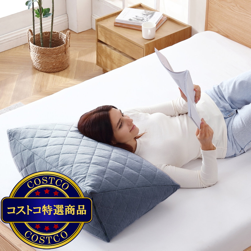 (コストコ) Arlee Home クーリング リラックスピロー ブルー - 画像 (4)