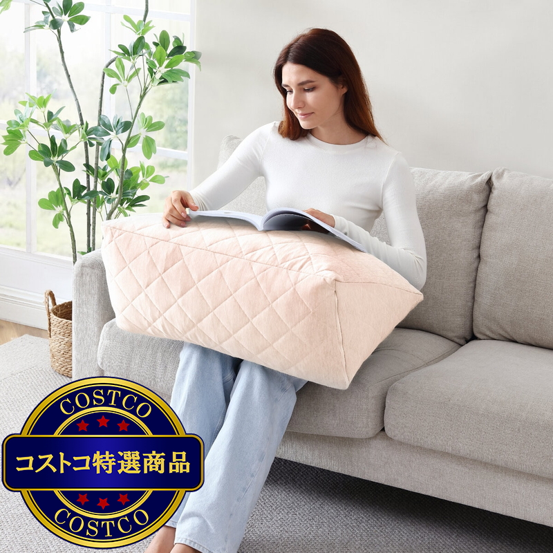 (コストコ) Arlee Home クーリング リラックスピロー ペールピンク - 画像 (3)