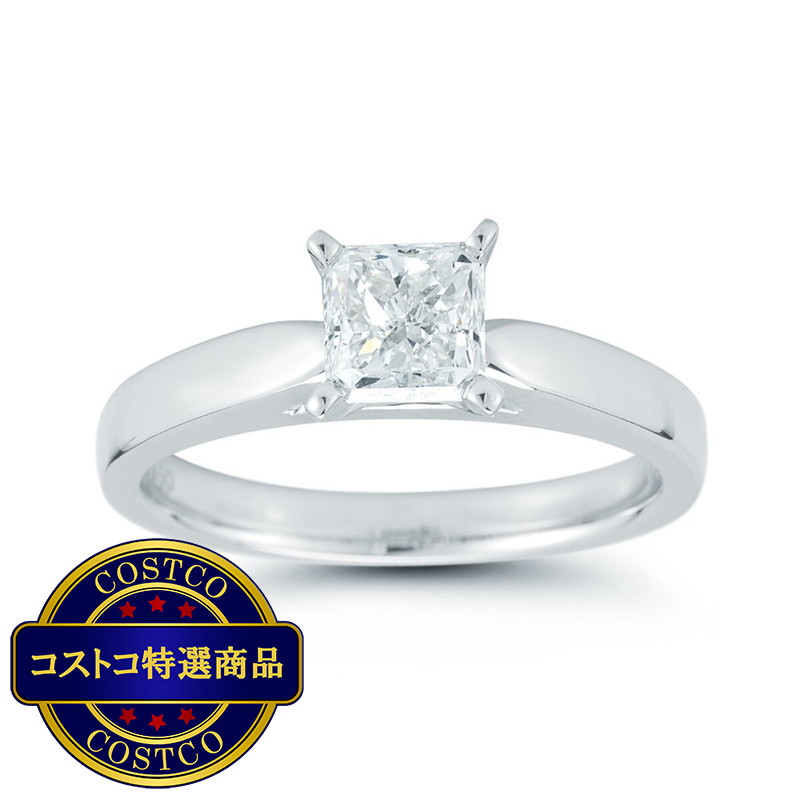 (コストコ) 18K ホワイトゴールド 0.5カラット ダイヤモンド リング - 画像 (2)