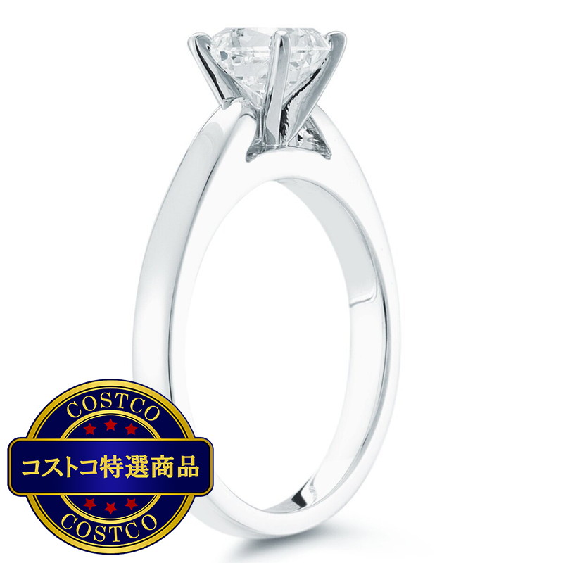(コストコ) 18K ホワイトゴールド 0.5カラット ダイヤモンド リング - 画像 (3)
