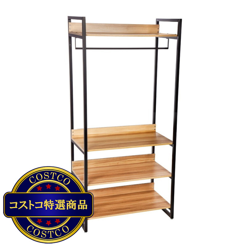 (コストコ) エバーグリーン  モダンクローゼット W899 x D500 x H1900 mm