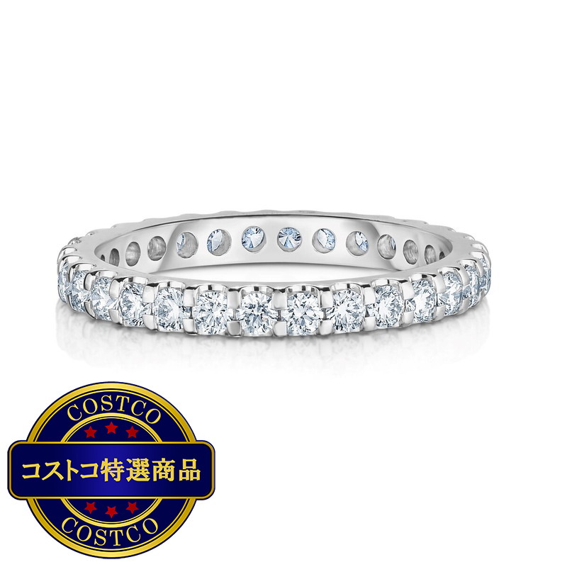 (コストコ) プラチナ 1.0カラット ダイヤモンド リング