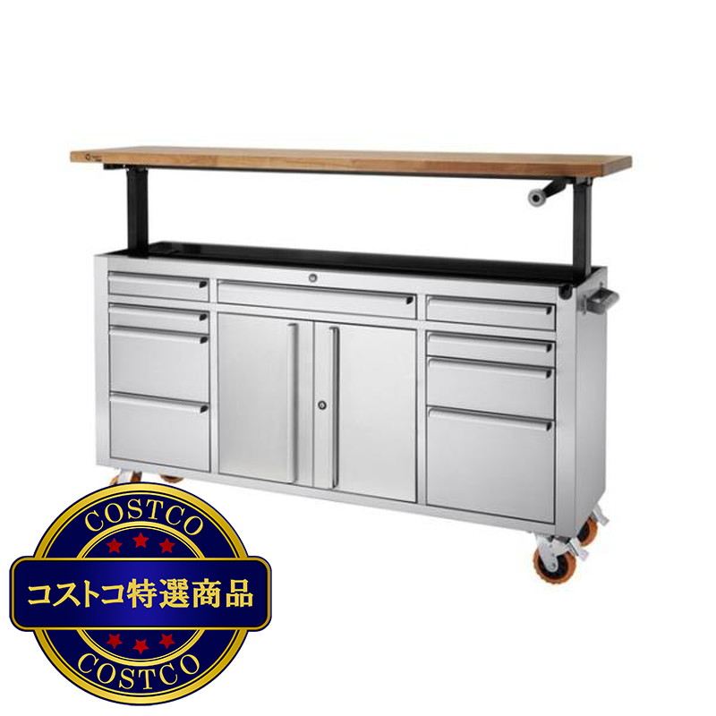 (コストコ) トリニティ 72インチワークベンチ  昇降作業テーブル  CTLSF-7211