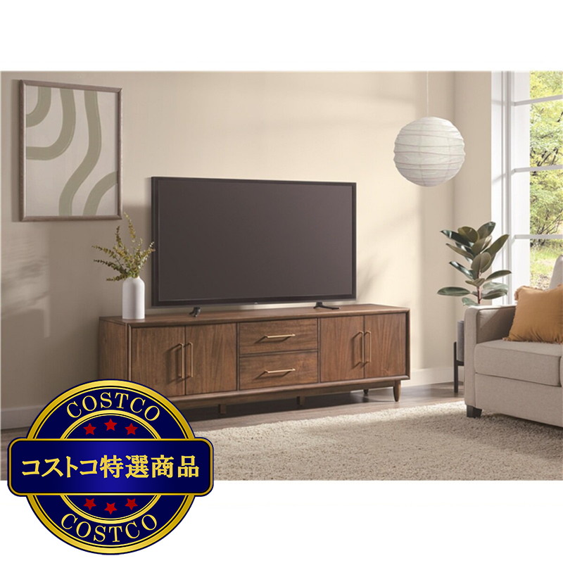 (コストコ) ベイサイドファニッシングス 79インチ TV ボード - 画像 (2)