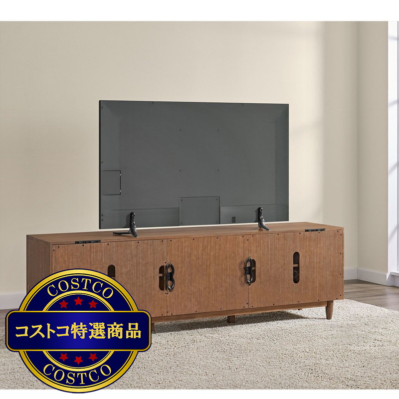 (コストコ) ベイサイドファニッシングス 79インチ TV ボード - 画像 (4)