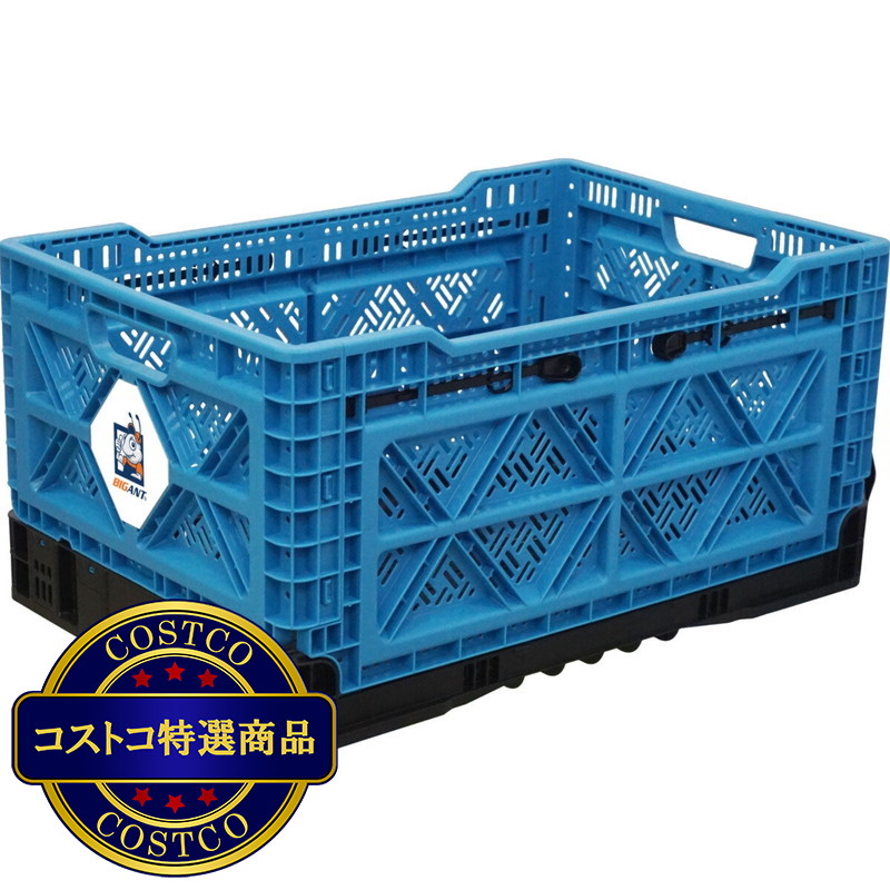 (コストコ) BIG ANT折りたたみコンテナ59L
