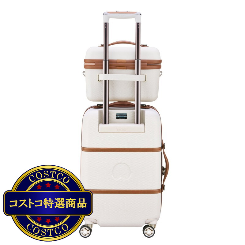(コストコ) DELSEY シャトレエアー 67cm スーツケース&ビューティーケースセット - 画像 (3)