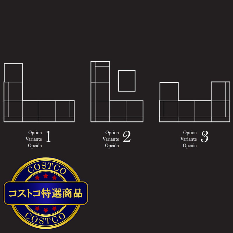 (コストコ) HENREDON 6ピースモジュラーソファー - 画像 (3)