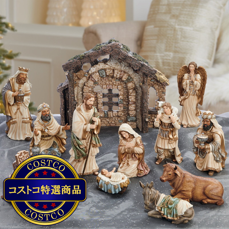(コストコ) カークランドシグネイチャー テーブルトップ ネイティビティセット