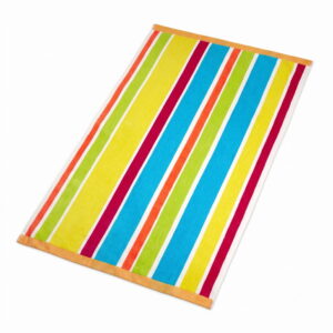 (コストコ) 大判ビーチタオル 102cm x 183cm：クロコダイル