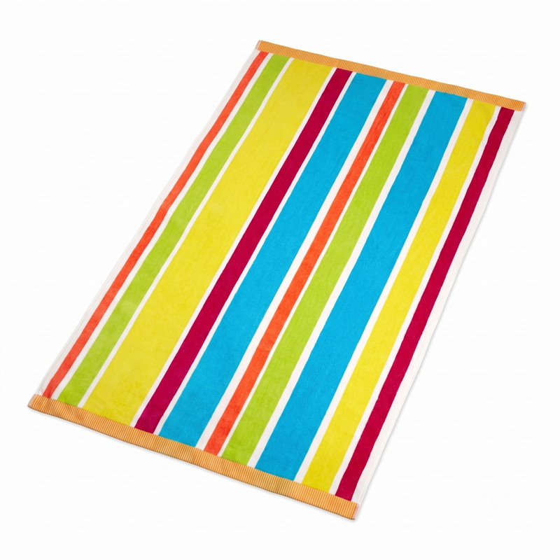 (コストコ) 大判ビーチタオル 102cm x 183cm:クロコダイル
