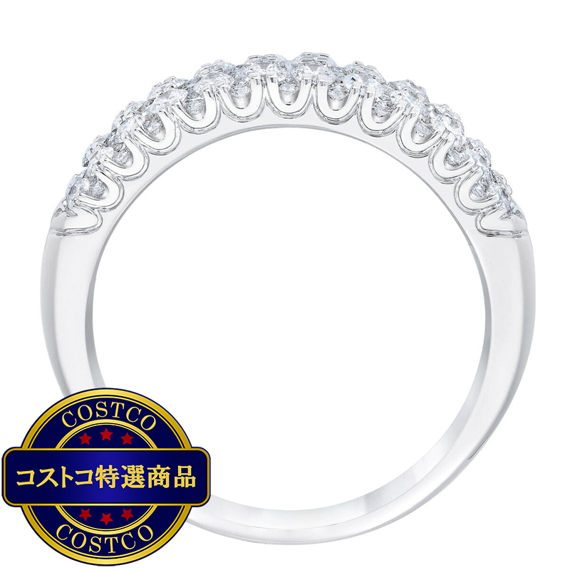 (コストコ) 14K ホワイトゴールド 1.00カラット ダイヤモンド リング - 画像 (2)