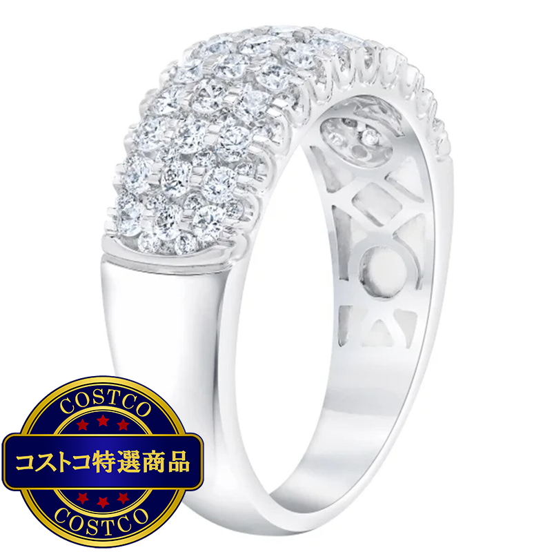 (コストコ) 14K ホワイトゴールド 1.00カラット ダイヤモンド リング - 画像 (3)